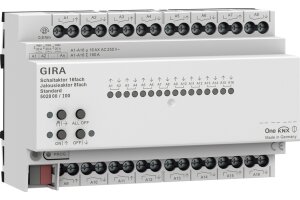 GIRA Schalt-/Jalousieaktor 16-fach/8-fach 16 A Std OneKNX...