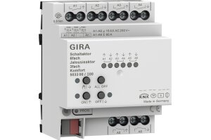 GIRA Schalt-/Jalousieaktor 6-fach/3-fach 16 A REG Kmf KNX...