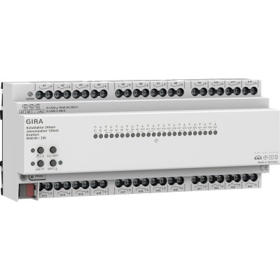 GIRA Schalt-/Jalousieaktor 24-fach/12-fach 16 A REG Kmf KNX Secure
