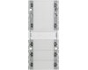 GIRA Tastsensor 3 Komfort 4-fach (1+3) KNX System 55