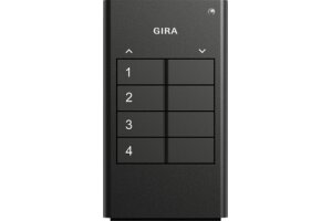 GIRA Funk Handsender 4-fach Gira eNet Anthrazit
