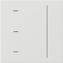 GIRA S3000 Touchaufsatz System 55 Reinweiß