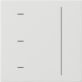 GIRA S3000 Touchaufsatz System 55 Reinweiß m