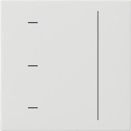 GIRA S3000 Touchaufsatz System 55 Reinweiß m