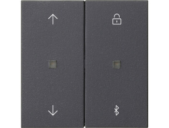 GIRA S3000 Jalousie-/Schaltuhr BT Pfeile System 55 Anthrazit