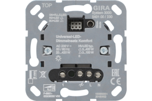 GIRA S3000 Uni-LED-Dimmeins. Komfort Einsatz