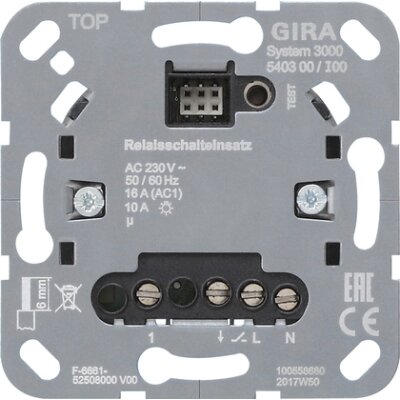 GIRA S3000 Relaisschalteins. Einsatz