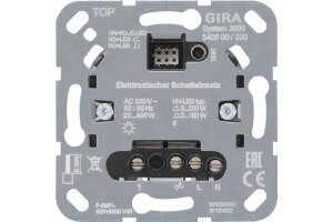 GIRA S3000 elektr. Schalteins. Einsatz