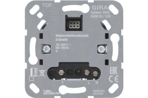 GIRA S3000 Nebenstelleneinsatz 3-Dr Einsatz