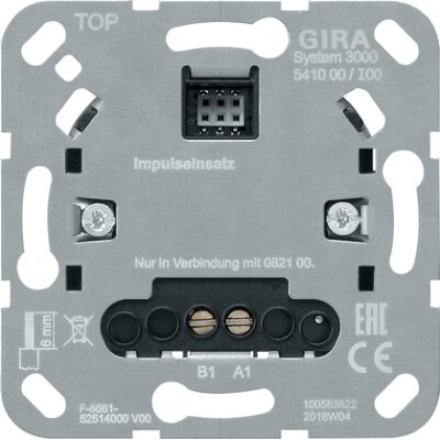 GIRA S3000 Impulseins. Einsatz