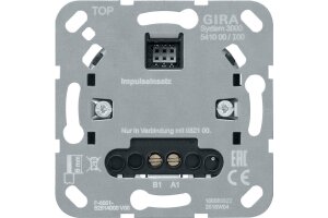 GIRA S3000 Impulseins. Einsatz