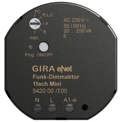 GIRA Funk Dimmaktor 1-fach Mini 20 - 250 VA Gira eNet