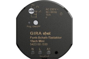 GIRA Funk Schalt-/Tastaktor 1-fach Mini Gira eNet