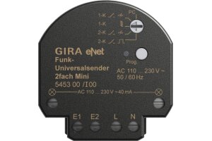 GIRA Funk Uni-Sender 2-fach Mini Gira eNet