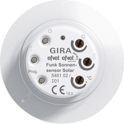 GIRA Funk Sonnensensor Solar Gira eNet Reinweiß