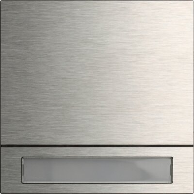 GIRA Ruftastenmodul 1-fach System 106 Edelstahl