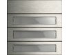 GIRA Ruftastenmodul 3-fach System 106 Edelstahl