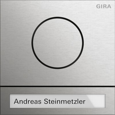 GIRA Türstationsmod. System 106 Edelstahl
