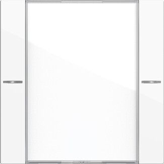 GIRA Wippenset 1-fach BSF Tastsensor4.55 Klar/Reinweiß