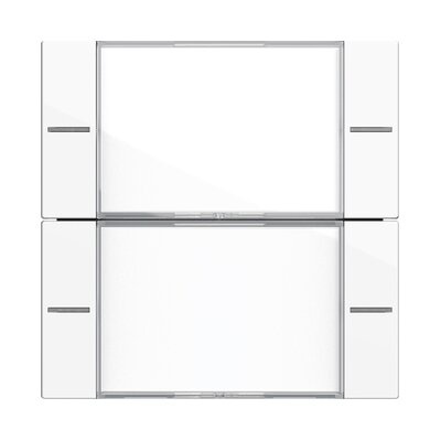 GIRA Wippenset 2-fach BSF Tastsensor 4.55 Klar/Reinweiß