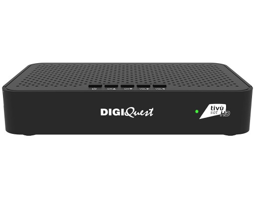 DIGIQuest Classic Q30 Full HD DVB-S2 Sat-Receiver mit TiVuSat Karte