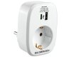 Zwischenstecker McPower 1x USB-A + 1x USB-C PD20W