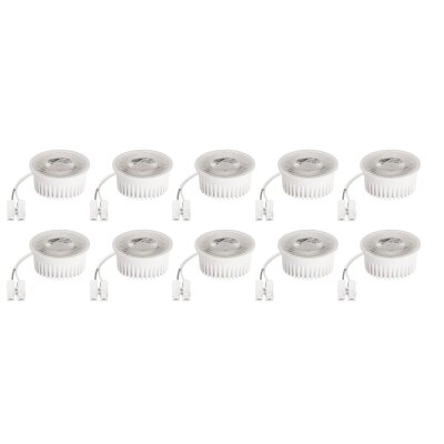 LED-Modul McShine MCOB 5W 400lm  230V 50x25mm 3000K dimmbar 10er-Pack