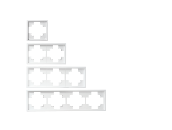 Schalter und Steckdosen Set McPower Shallow Einfamilienhaus 95-teilig weiß