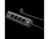 Steckdosenblock McPower 4x Schutzkontakt 1x USB-C PD20W 2x USB-A 2m Kabel