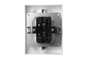 Schutzkontakt-Steckdose McPower Flair 2-fach 250V~/16A weiß