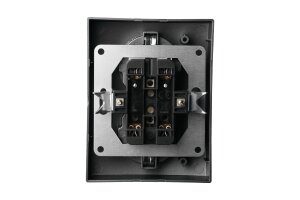 Schutzkontakt-Steckdose McPower Flair 2-fach 250V~/16A anthrazit