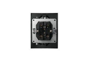 Schutzkontakt-Steckdose McPower Flair 2-fach 250V~/16A USB-A+C PD20W anthrazit