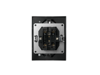 Schutzkontakt-Steckdose McPower Flair 2-fach 250V~/16A USB-A+C PD20W anthrazit