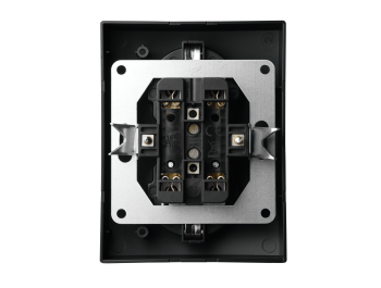 Schutzkontakt-Steckdose McPower Flair 2-fach 250V~/16A matt schwarz