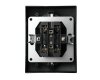 Schutzkontakt-Steckdose McPower Flair 2-fach 250V~/16A matt schwarz