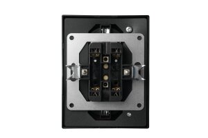 Schutzkontakt-Steckdose McPower Flair 2-fach 250V~/16A USB-A+C PD20W schwarz