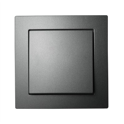 Wechselschalter McPower Flair IP44 250V~/10A UP anthrazit Steckanschluss