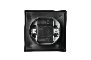 Wechselschalter McPower Flair IP44 250V~/10A UP matt schwarz