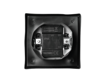 Wechselschalter McPower Flair IP44 250V~/10A matt schwarz Steckanschluss