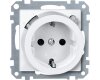 Merten 232819 FI-SCHUKO-Sicherheitssteckdosen-Einsatz mit BRS System M
