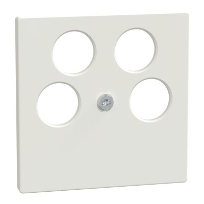 Merten 296519 Zentralplatte für Ankaro 4fach-Antennensteckdosen System M