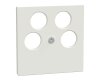 Merten 296519 Zentralplatte für Ankaro 4fach-Antennensteckdosen System M