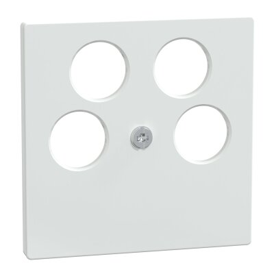 Merten 296525 Zentralplatte für Ankaro 4fach-Antennensteckdosen System M