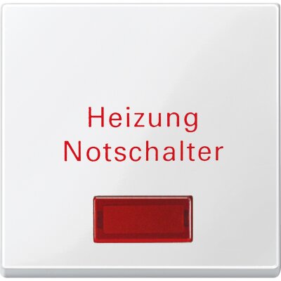 Merten 432919 Wippe für Heizungs-Notschalter System M polarweiß glänzend