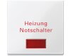 Merten 432919 Wippe für Heizungs-Notschalter System M polarweiß glänzend