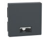 Merten 433814 Wippe mit rechteckigem Symbolfenster System M anthrazit