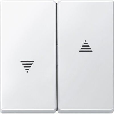 Merten 434419 Wippe für Rollladenschalter und -taster System M polarweiß