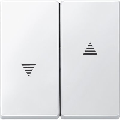 Merten 435519 Wippe für Rollladenschalter und -taster System M polarweiß