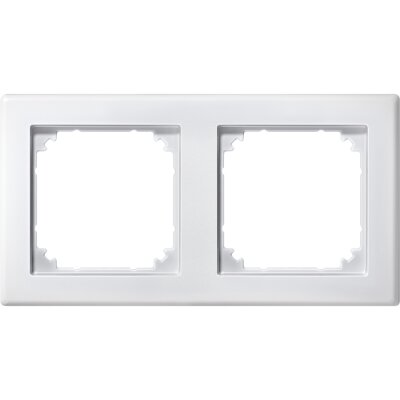 Merten 462219 Rahmen System M polarweiß