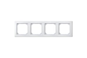 Merten 462419 Rahmen System M polarweiß